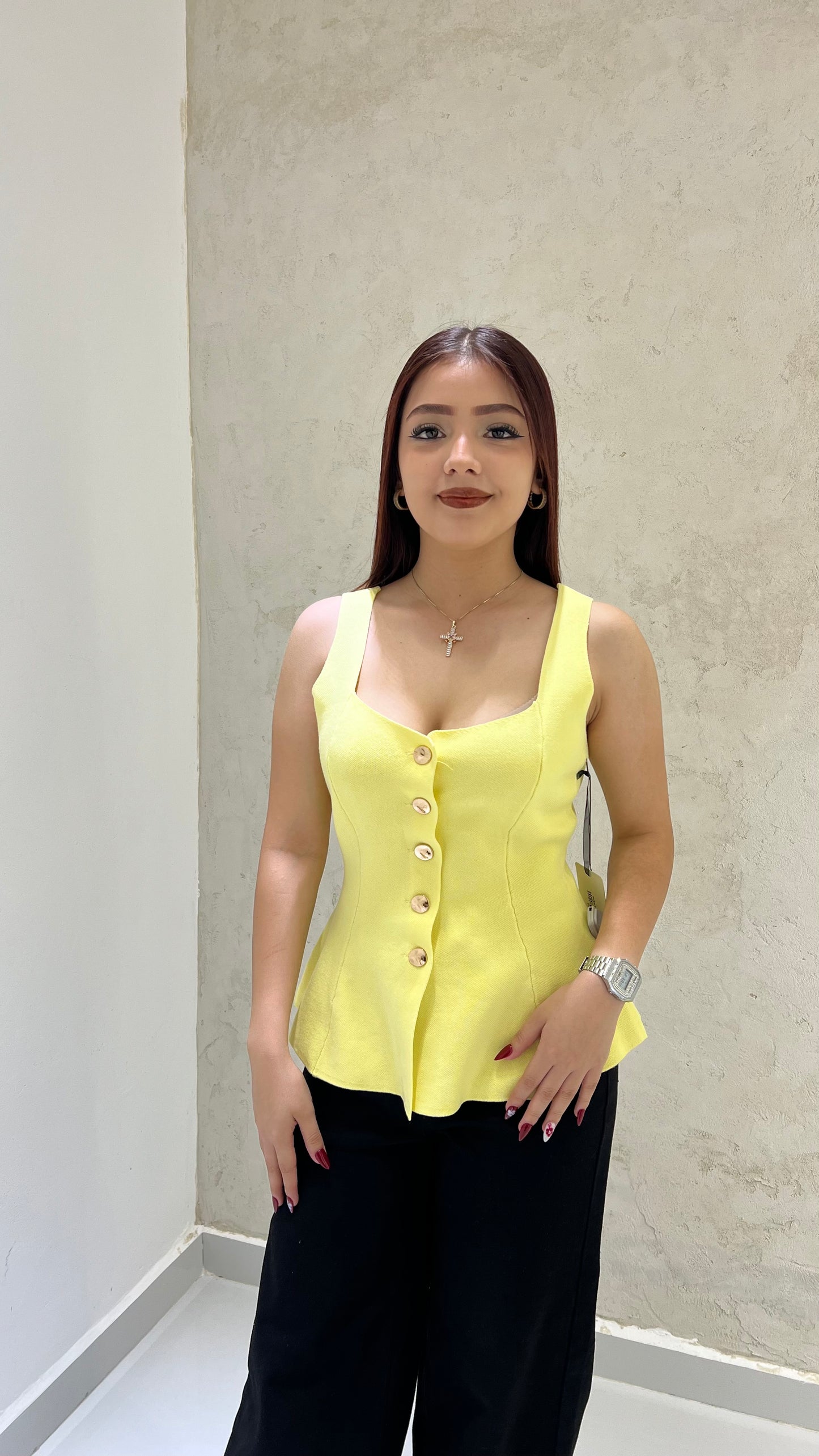 Blusa de botones