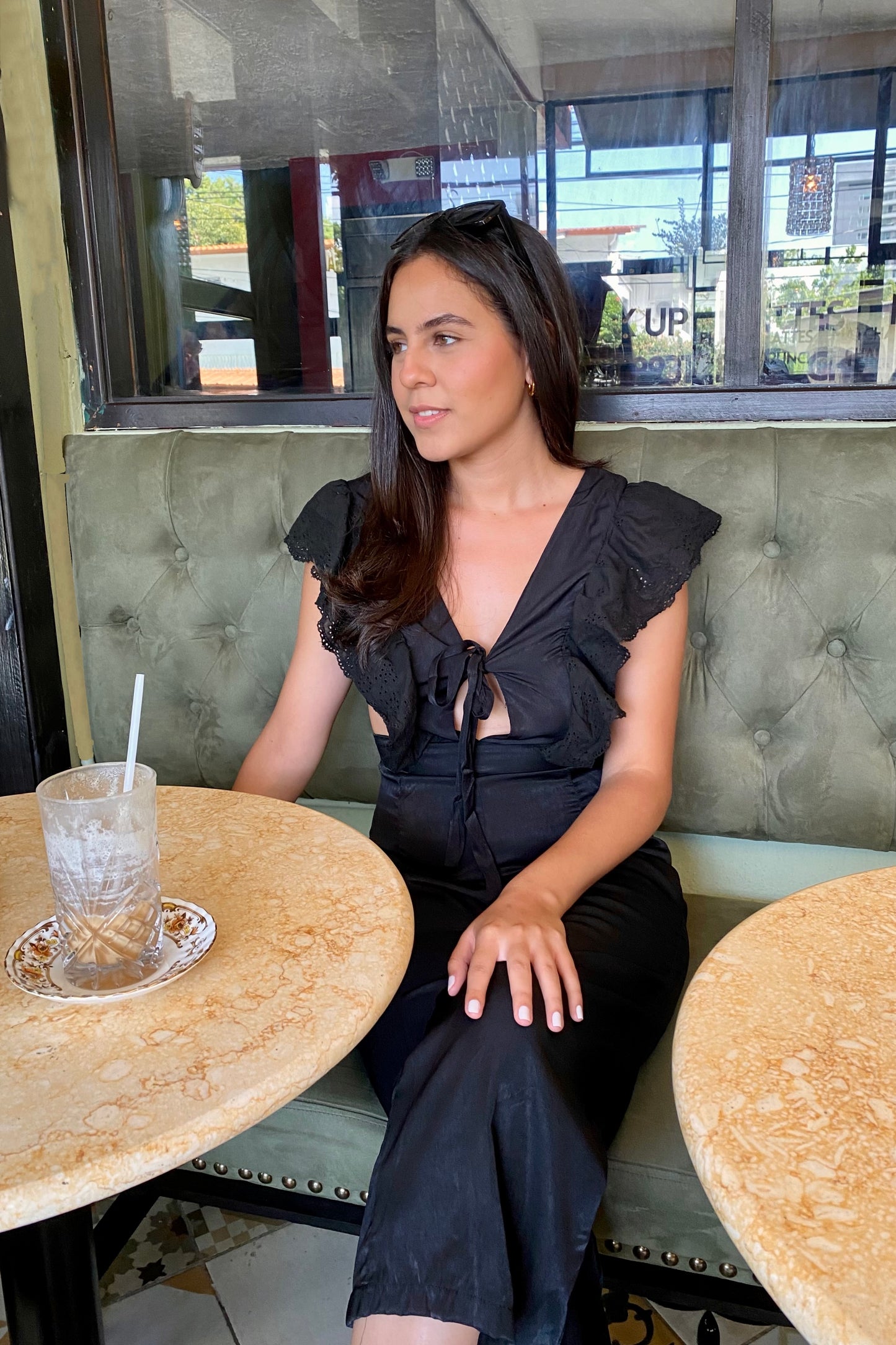 Jumpsuit Tie Up Front