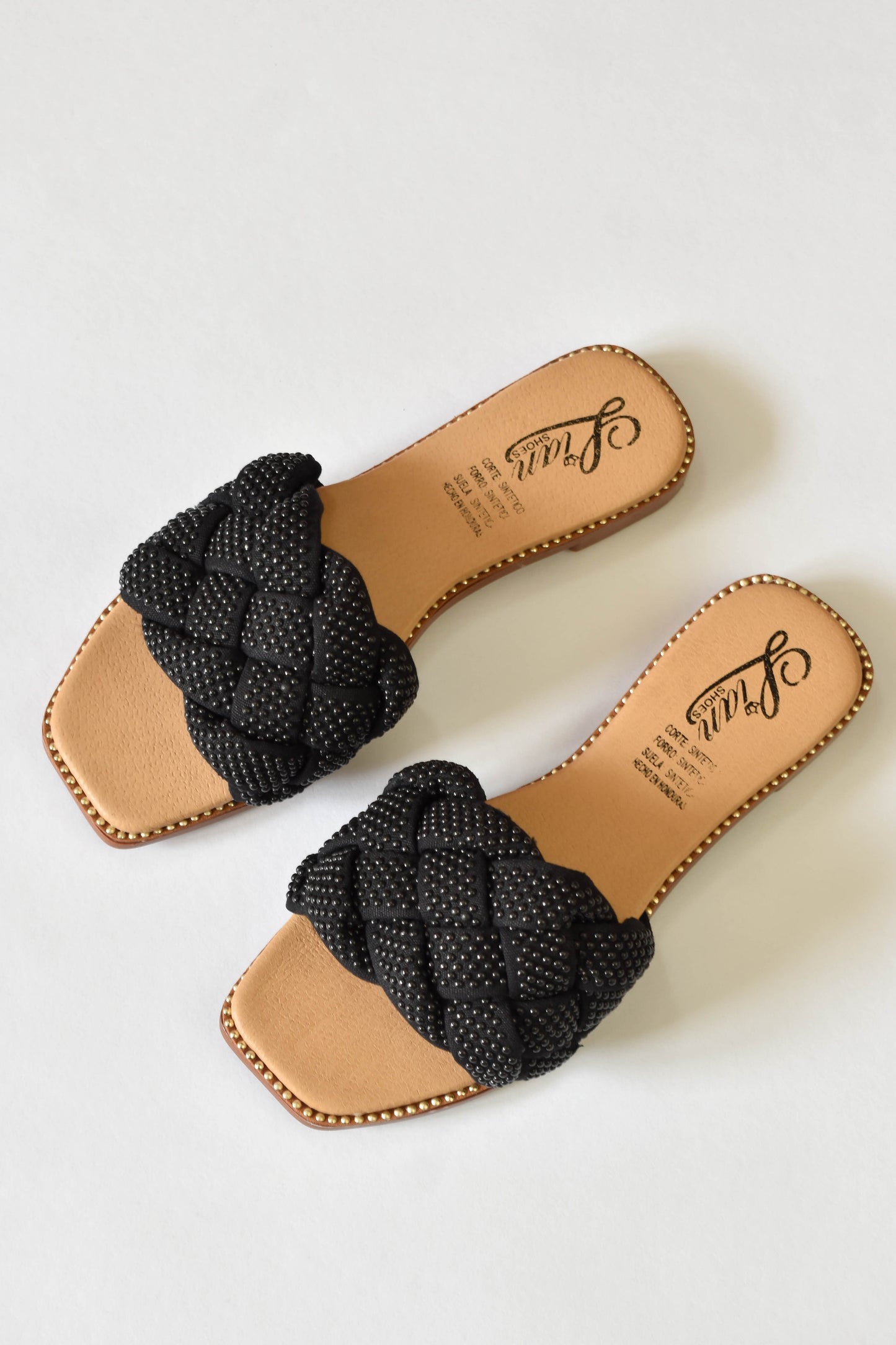 Slip-On Braided Sandals