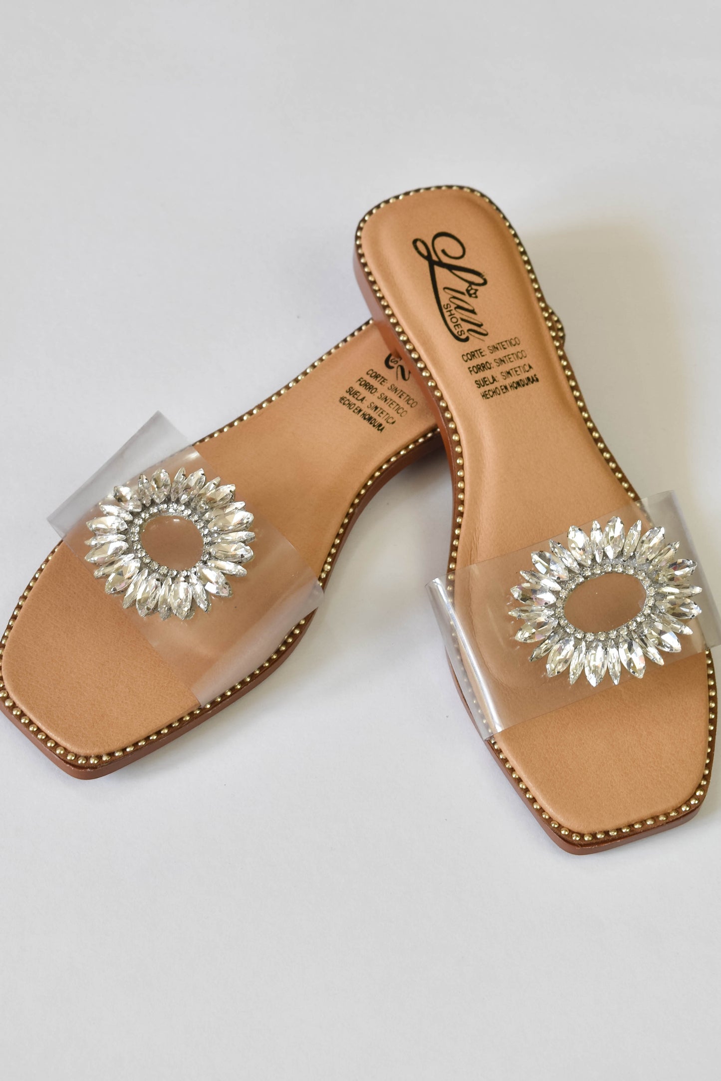 Slip-On Transparent Sandals