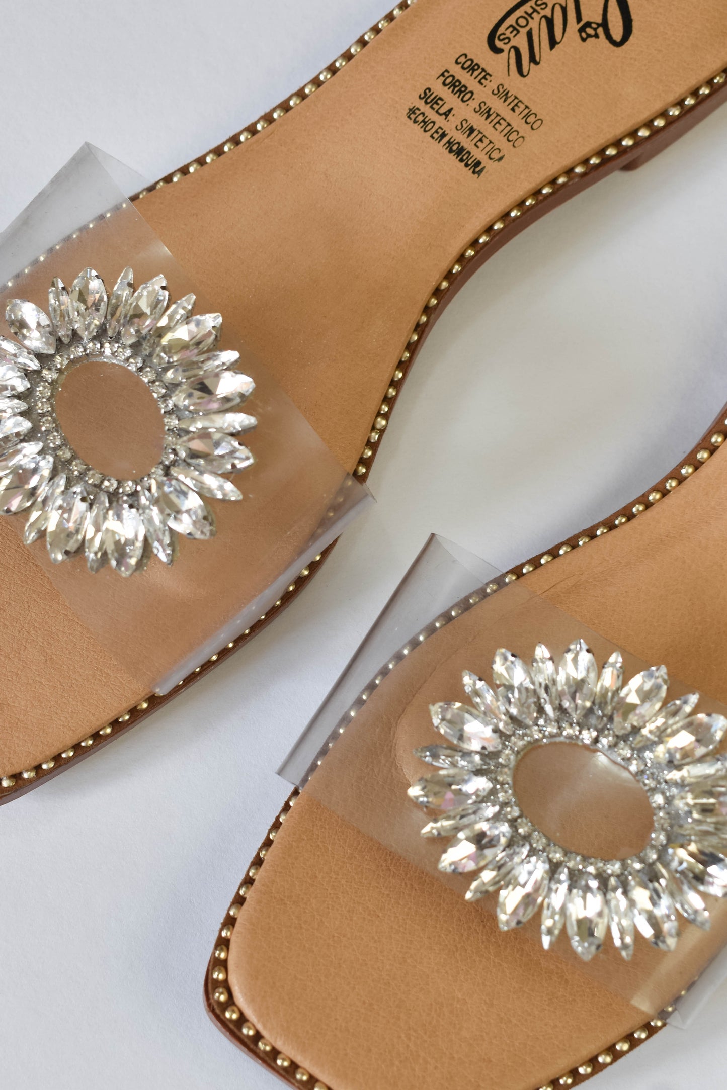 Slip-On Transparent Sandals