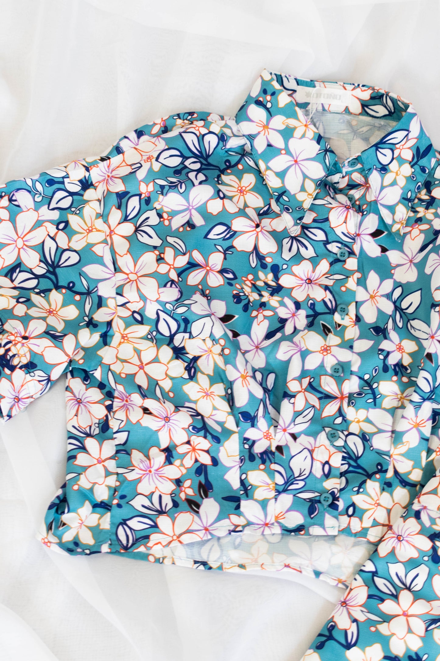 Flowered Two Piece Set