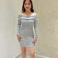 Vestido Rayado