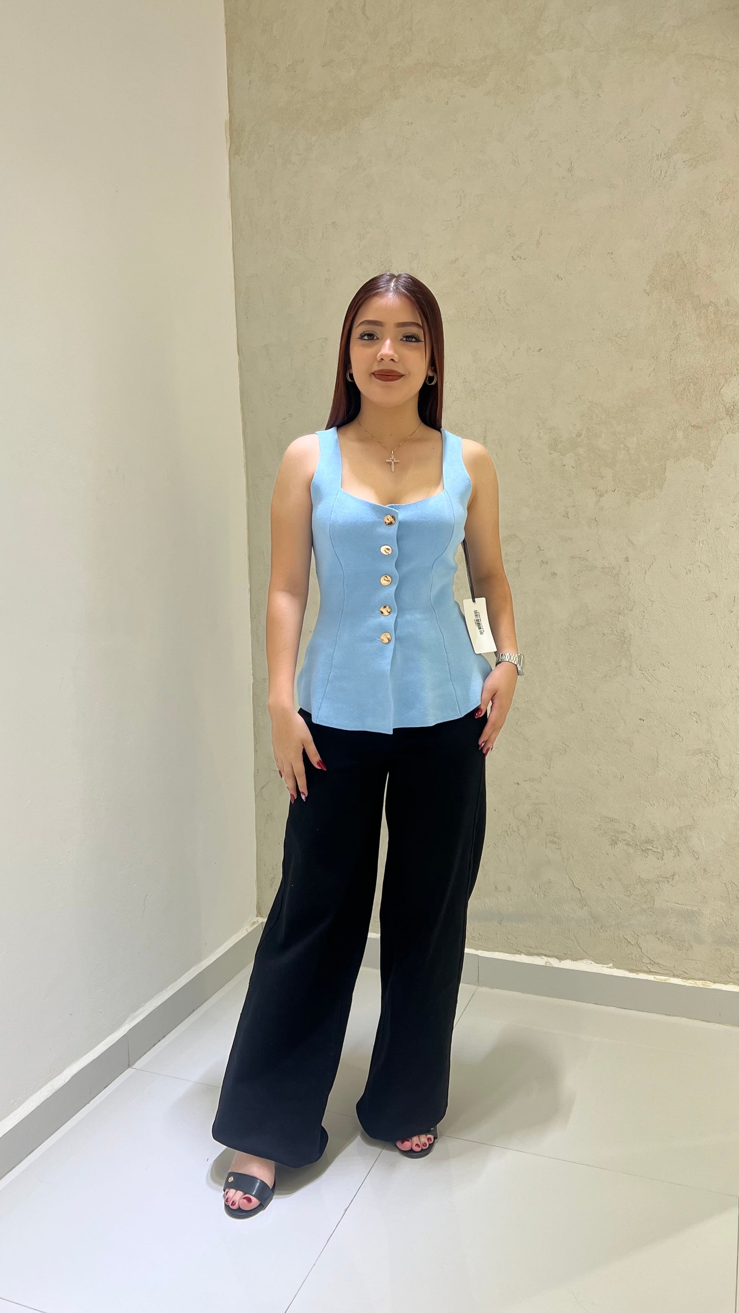 Blusa de botones