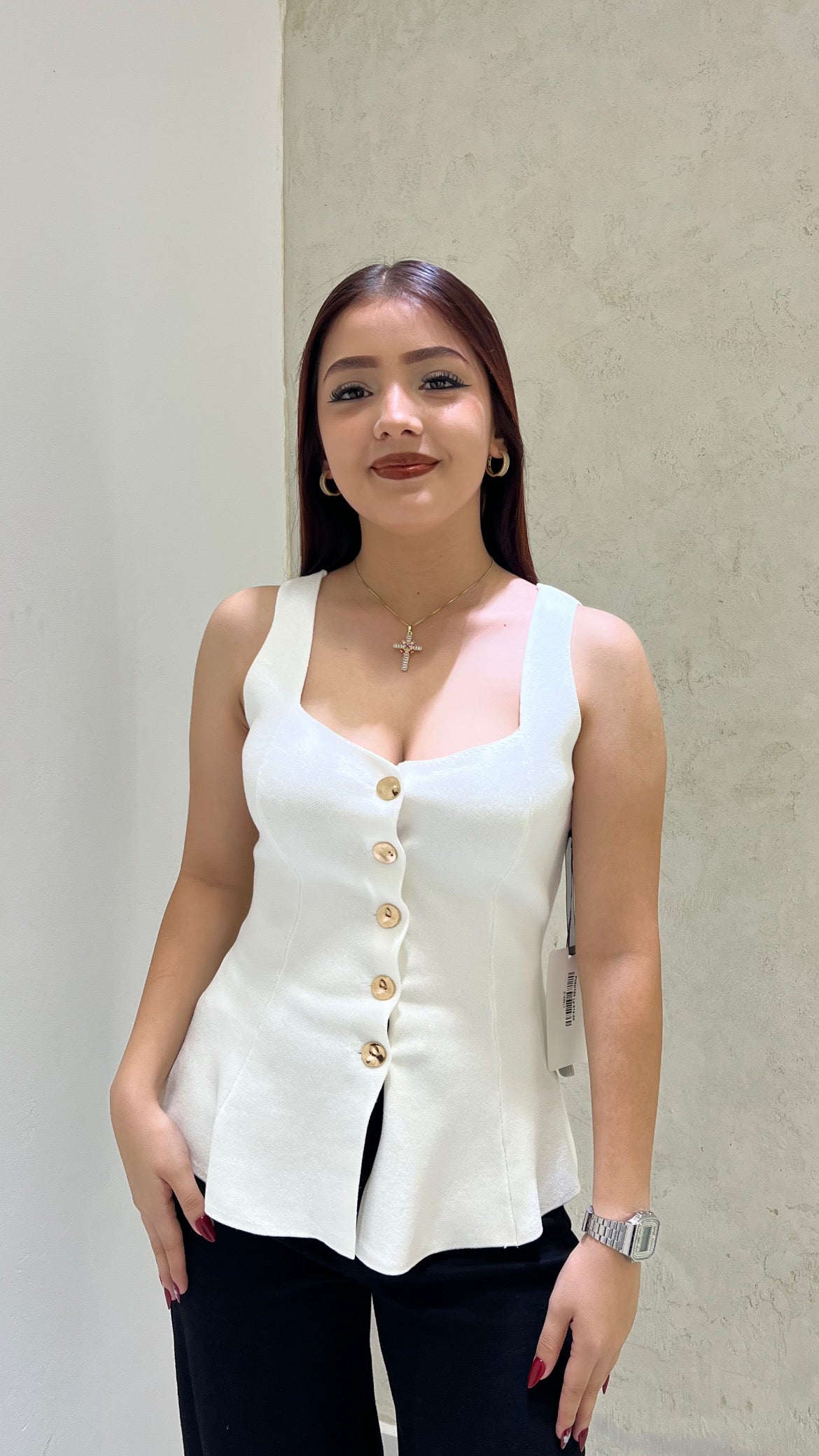 Blusa de botones