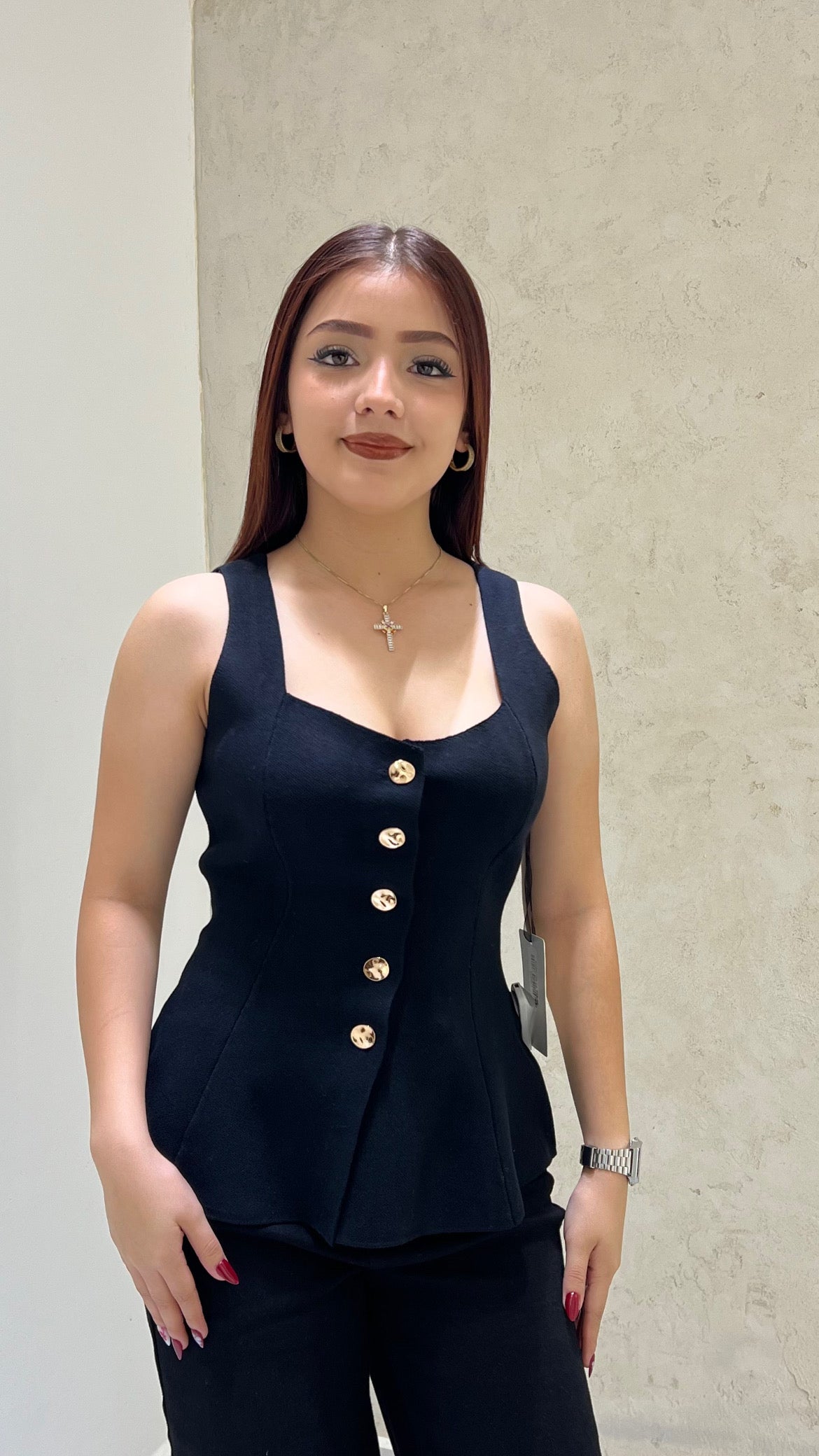 Blusa de botones