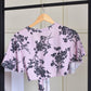 Tie Up Floral Blouse