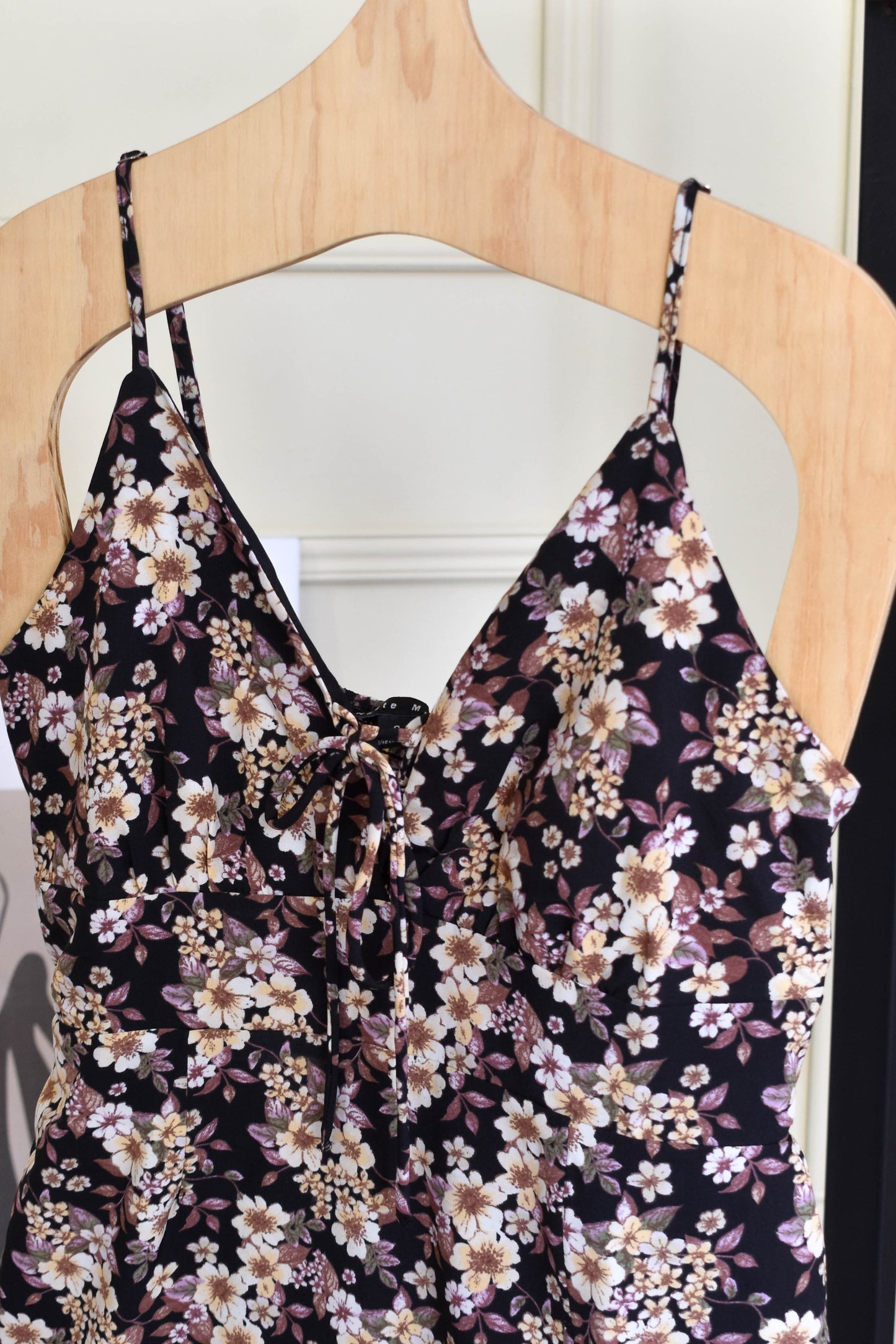 Spaghetti Strap Floral Dress