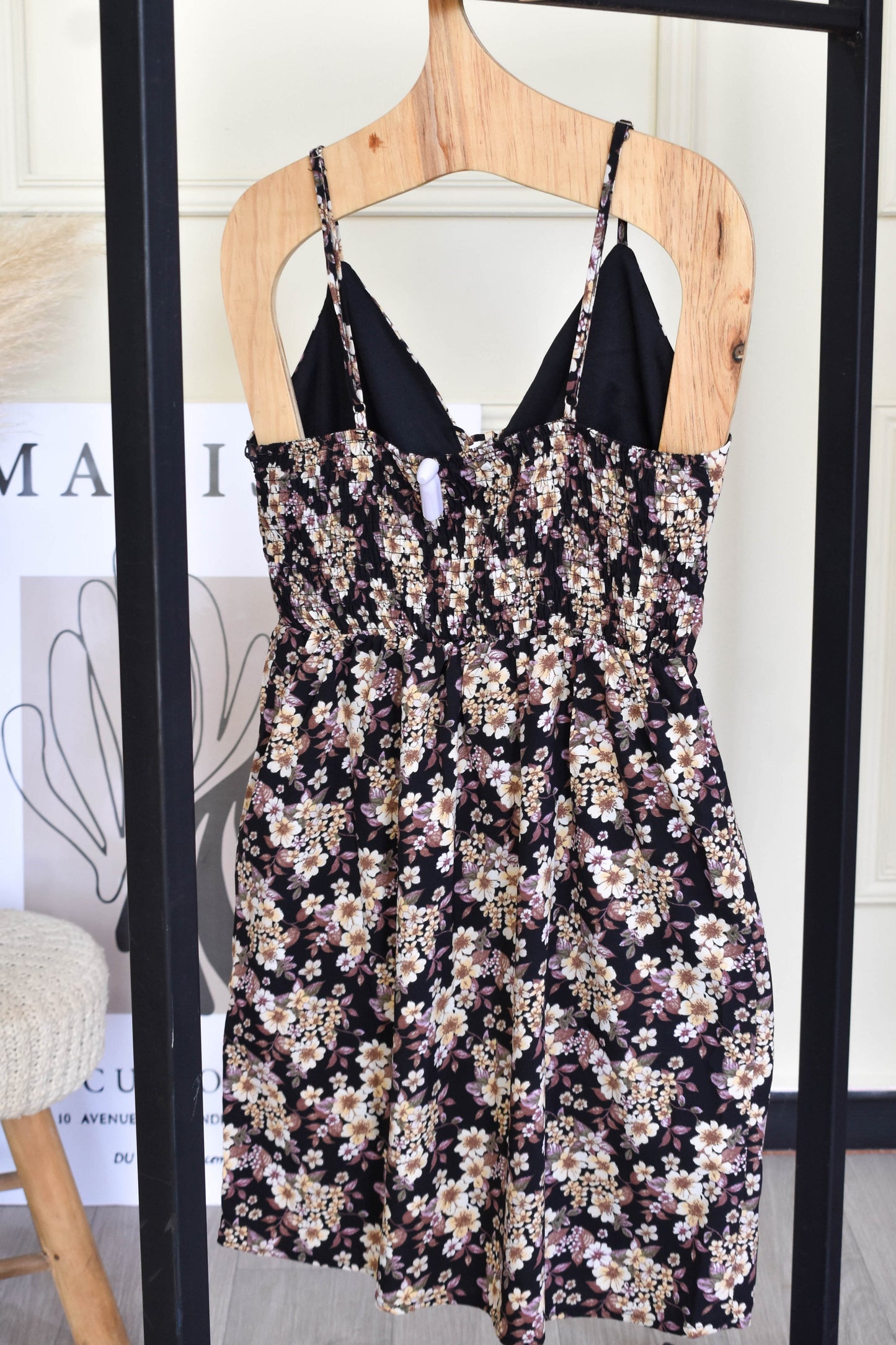 Spaghetti Strap Floral Dress