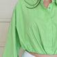 Buttoned Long Sleeve Top