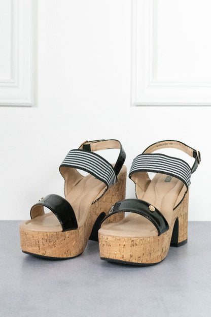 Cork Wedge Sandals