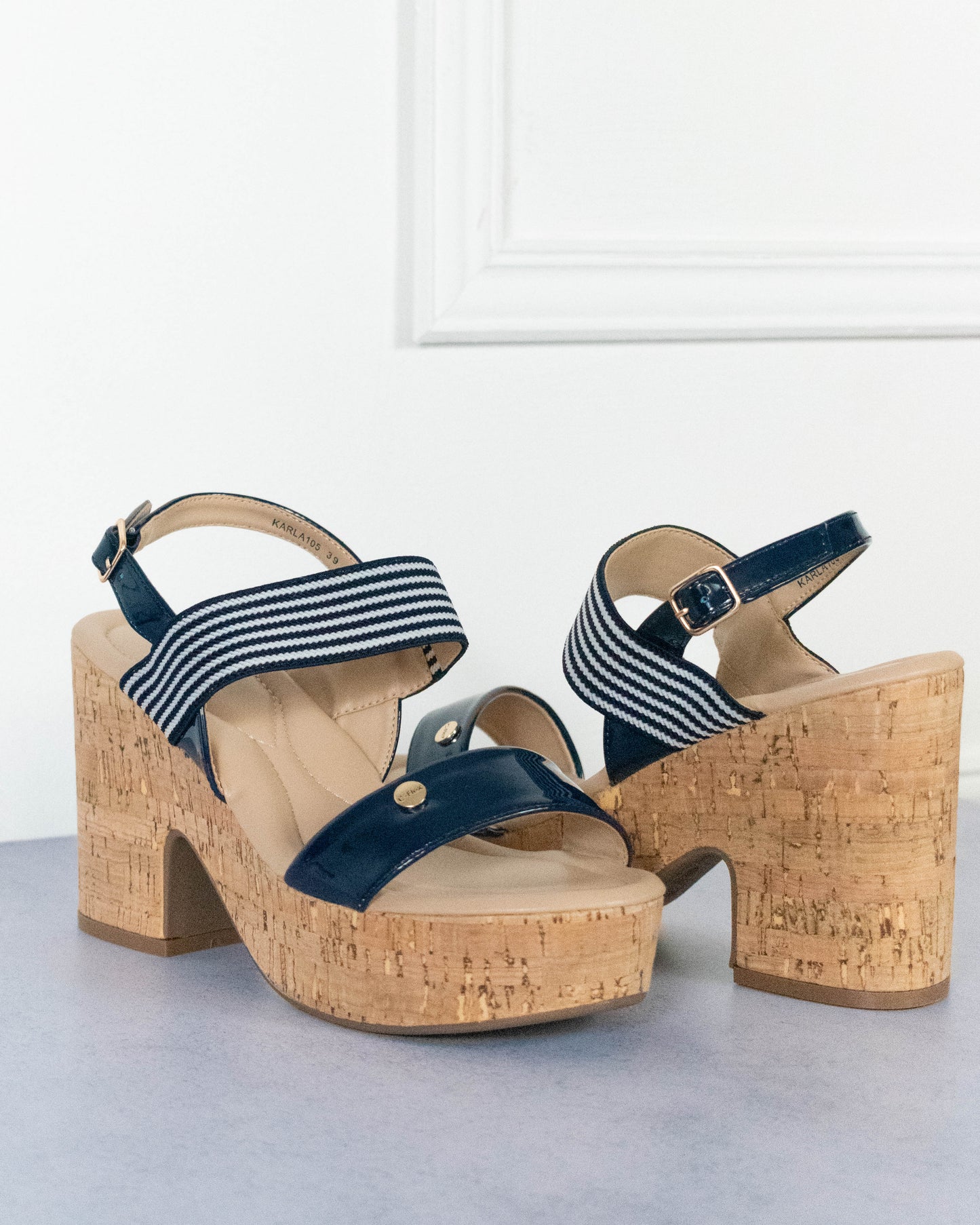 Cork Wedge Sandals